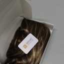 Brown Long Layered Synthetic Hair Wigs for Women with Bang Mixed Blonde for Daily Party Use (W6237#8H124-613)