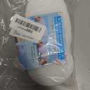 Caffox 50Pcs Acrylic Ornament Blanks, 3 Inch Round Circle Bulk for Vinyl Clear Discs Keychain with Hole Engraving DIY Projects and Art Crafts, 0.04 Inch Thick Acrylic Blanks