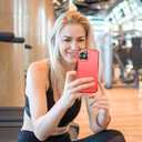 SPIDERCASE for iPhone 14 Case/iPhone 15 Case, [15 FT Military Grade Drop Protection][Non-Slip] 2 Pack [Tempered Glass Screen Protectors+Camera Lens Protectors] Heavy Duty Shockproof Case, Red