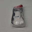 BERON 14" Women Girls Short Curly Bob Wavy Wig Body Wave Halloween Cosplay Costume Daily Party Wigs (Black and White)