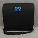 Everlasting Comfort Lumbar Support Pillow for Office Chair - Memory Foam Back Cushion for Car Seat - Promotes Better Posture, Back Pain Relief - Ideal Gaming and Desk Chairs Work and Home Essentials (A. Black Mesh)