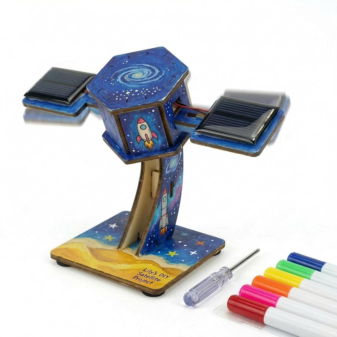 DIY Solar Power Satellite Model Kit