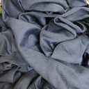 hyha Waterproof Outdoor Cushion Covers for Patio Furniture, Stretch Patio Chair Cushion Slipcovers, Coated UV Resistant Replacement Seat Covers, Solid Color (Navy, 12PC)