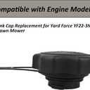 Fuel Tank Cap Compatible with Toro 22 inch Recycler Lawn Mower Gas Cap,Craftsman Lawnmower Gas Cap,Yard Force YF22-3N1SP-SC 163cc Parts