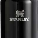 Stanley All Day Slim Bottle 34 oz | Twist On Lid with Leakproof Seal | Slim Design for Travel & Gym | Insulated Stainless Steel | BPA-Free | Black