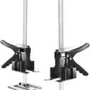 Auto Dynasty Labor-Saving Arm Jack, 15" Multifunctional Furniture Jacks, 10 Inches Lift Height 440LBS Load Bearing Furniture Lifter Tool Bed Jack for Windows, Doors, Drywall, Furniture Lifting (2PCS)