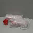 24 Pcs Valentine Small Gift Buckets with Handle Hollow Heart Shaped Red Metal Sand Bucket Bulk Valentines Party Favor for Crayon Candy Chocolate Flower Party Favor