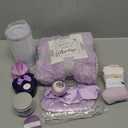 YFONG Spa Gifts for Women, Birthday Gifts for Women, Self Care Get Well Soon Gifts Basket for Mom, Wife, Girlfriend, Sister, Purple Gift Set for Best Friends, Mother's Day, Relaxing Gift - Lavender