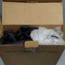 Laptop Tripod on Wheels with 2 Shelves, Portable Projector Floor Stand Adjustable Height 25.9 to 51.8 Inch with Phone Holder