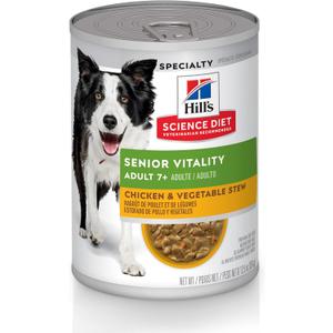 Hill's Science Diet Adult 7+ Senior Vitality Wet Dog Food (EXP 07/14/27)