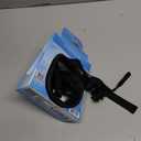 Baskerville ULTRA Muzzle - Patented Humane Design, Breathable, Dog can Pant and Drink, Adjustable, Padded, Training Muzzle for Medium-sized Dogs, Prevents Biting, Wildlife Scavenging (Size 4, Black)