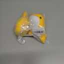 2 x Yellow Mini Stuffed Animal Dolphin Plush Toys Soft Lovely Dolphin Stuffed Keychain Bag Pendants Tiny Ocean Animal Accessories for Keychain Decor Stuffed Animals Car Keychains Car Accessories