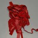 16 Pieces Christmas Velvet Bows 12 x 20 Inch Vintage Large Velvet Ribbon Bows Rustic Christmas Tree Ornaments for Xmas Home Wreath Garland Gift Wrapping Decorations(Red, Width of 1")