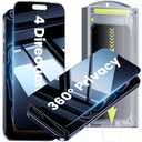 WSKEN for iPhone 17 Pro Max Privacy Screen Protector