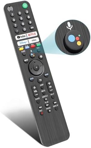 Replacement for Sony TV Remote, for All 2019-2025 Sony Remote Control for Bravia Smart TV with Voice Control. for Bravia XR/XBR/KD/K Series Google/Android TVs