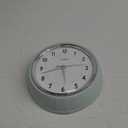 La Crosse Clock 9.5-inch Retro Diner Light Pistachio Green Silent Sweep Quartz Clock - 404-3024PH