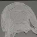 Avidlove Mesh Top Women Rhinestone Sheer Tops for Women Long Sleeve See Through Shirt Mock Neck Tee Blouses XS (White)