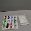 Tenceur 24 Sets Passover Plagues Crafts for Kids, 10 Plagues Finger Puppets Make Your Own Paper Hand Toys for Storytelling Jewish Pesach Seder Celebration Party Supplies Educational Fun