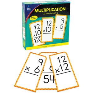 Carson Dellosa 169 Multiplication Flash Cards, Flashcards Covering All Times Table Facts Through 12, Math Games for Kids 8-12, 3rd Grade Mathematics and Up
