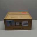 Barn Pendant Light Fixture, HWH 1-Light Hanging Lighting 12-Inch, Industrial Pendant Lights for Kitchen Island Farmhouse Dinning Room, Black and Gold Finish, 5HYS89MIL BK (Black + Metal Shade)