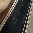 Prepac 4 Column Tall Cabinet Media, Quad Width Wall Storage, Black (73.5" Wide)