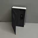 KYODOLED Diversion Book Safe with Combination Lock, Safe Secret Hidden Metal Lock Box,Money Hiding Box,Collection Box,9.5" x 6.2" x 2 .2" Navy Large