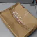 Bokon 25 Count Disposable Cat Litter Box Plastic Disposable Litter Box for Kitty Cats Portable for Travel and Home Leak-Proof Cat Litters Tray Pet Supplies No-Scrub, 15.7 x 11.8 x 3 Inches(Red)