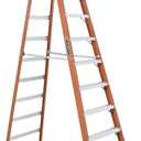 Louisville Ladder 12-Foot Fiberglass Step Ladder, 300-Pound Load Capacity, Type IA, FS1512
