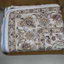 Washable Pee Pads for Dogs, Reusable Dog Training Pads. 54''x72'' Super Absorbent Dog Rugs, Non-Slip and Leakproof Pee Mat for Dogs, Large Whelping Pads for Crates and Floors (Vintage White)