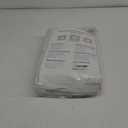 Joydeco Linen Curtains 2 Panel Set,Light Filtering, Ivory on Linen Curtains 84 Inch Curtains for Living Room, Cream Drapes 84 Inches Long Rod Pocket Back Tab Curtains (84" L x 100" W)