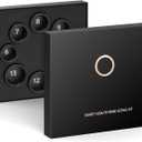 Smart Ring Fitness Tracker for Women Men, Fashion Minimalist Fitness Ring & Sleep Tracker Rings with Heart Rate, SPO, Waterproof Health Rings (Size Kit, Size Kit)