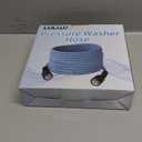 LULUW 25FT 1/4-inch High Pressure Washer Hose,3600PSI M22 14mm Replacement Power Washer Hose for Most Brands, Blue