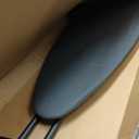 Duwee Steel Top Extra Wide Ironing Board with Sleeve Board and Adjustable Iron Rest, Luxury Foldable Ironing Boards with 10 mm Thicken Feltpad and Cover, Adjustable Height,18"x48"