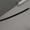 Autovo Hydraulic Hose Swivel Assembly 1/2" Hydraulic Hose with Female JIC X Female JIC 24" Long 3988 psi, Black