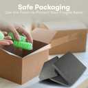 FoamTouch 5" Thick, 24" Long x 24" Wide Charcoal High Density Foam, Square Charcoal Foam Ideal for Foam Padding, Seat Replacement, Chair Cushion Replacement, Wheelchair Seat Cushion and More (1 Pack)