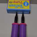 Balloon Pump Hand Held, Inflator Air Pump for Balloons - 2Way Dual Action, 2Pack: Friends can Help - Easy to Use, 100% Lifetime Satisfaction - Sturdy Ballon Inflator Pump