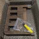 M&G House Brown Newborn Photography Props Wooden Bed Vintage Baby Photo Prop Baby Photoshoot Props Doll Bed Accessories Pretend Play Photoshoot Props