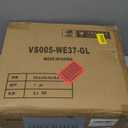 GREENSTELL Small Vanity Stool Chair with Storage and Folding Back, 13.4" x 15" x 30" Square Faux Fur Soft Ottoman, 4 Metal Legs with Anti-Slip Feet, Furry Padded Seat for Makeup, Bedroom, White