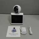 Indoor Home Security Camera,Dual-Band(5G/2.4G) Pet Dog Camera,Two Way Video Camera with 4.3" Screen,Nanny cam,Monitor for Baby/Elder/Nanny/Dog/pet with Phone App Dome Camera(Button Calling)