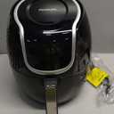 PowerXL Air Fryer 7 QT Maxx Classic, Extra Hot Air Fry, Cook, Crisp, Broil, Roast, Bake, High Gloss Finish, Nonstick, Black