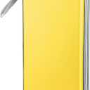 CD Case, Siveit DVD Case Holder 96 Capacity Hard Plastic CD DVD Disc Cases Storage Binder Wallet for Car Home Office Travel (Yellow)