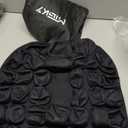 Sondor Travel Cushion,Patented Portable & Adjustable Airplane seat Cushion for Long Flights,Inflatable Cushion for Wheelchair, Travel,Driving (Jet Black)