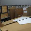 57x20 Door Hanging Full Length Mirror, Floor Stand (Height 5.7ft just Body in1.3ft) Wall Mounted Metal Frame Rectangle Dressing Mirrors for Bedroom Living Room 57 inch Black