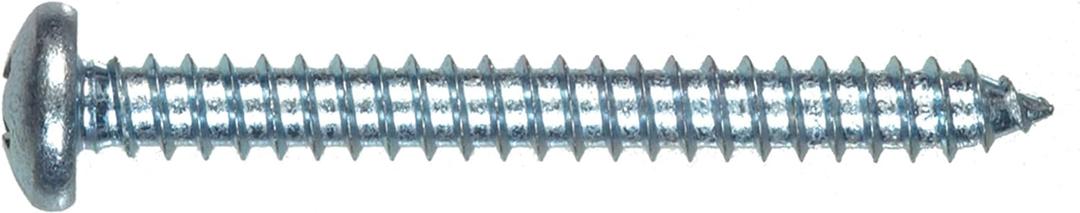 The Hillman Group 5463 Sheet Metal Screw, 8 X 2-Inch, zinc