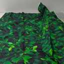 Green Leaves Backdrop Wall Banner Greenery Photography Background for Home Outdoor Birthday Party Baby Shower Decoration Supplies 70.8 x 47.2 Inch