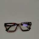 livho Oversized Blue Light Blocking Glasses for Woman and Men - Rectangle Fashion Glasses for Computer, Chic Preppy Frame (*Coco Tortoise)