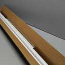 Umimile Tension Curtain Rod, 51-126 inches Adjustable Spring Shower Tension Curtain Rod, Stainless Steel Closet Rod for Windows or Shower, No Drilling, No Rust, Easy to Install, White