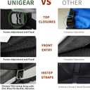 Unigear Leg Gaiters, 1000D Fabric Waterproof Boot Gaiters for Hiking Walking Climbing Hunting Skiing