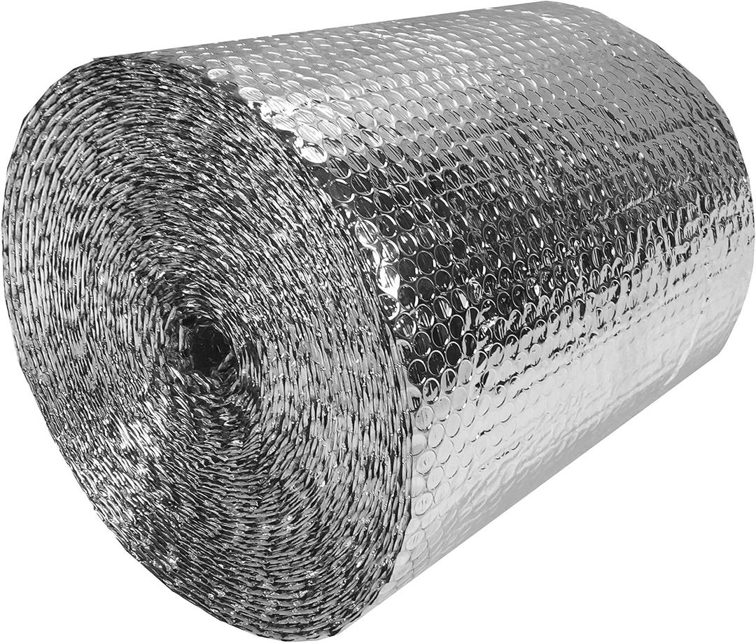 uBoxes, One-Sided Thermo Insulated Bubble Roll, 125-feet Wrap (12-Inches)