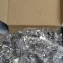 Chibery 50 Pack 1/2" Overlay 3D Soft Close Concealed Hinge for Face Frame Door, Smooth Slow Self Closing Hinges, Satin Nickel, Hidden 105 Open Angle Stainless Steel Hinge for Kitchen Cabinet Door